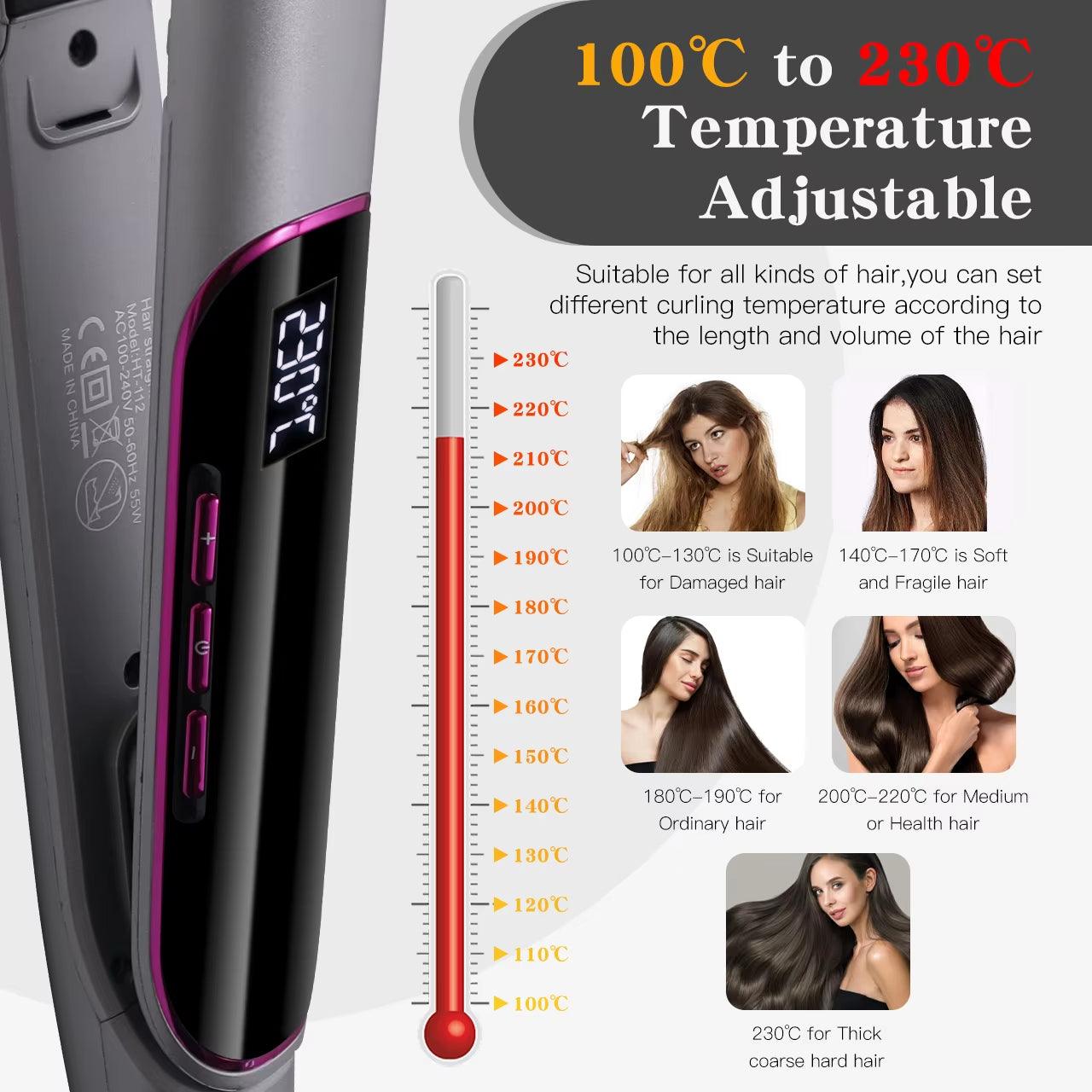 New Hair Straightener Hair Care Portable Hair Straightener