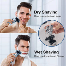 Load image into Gallery viewer, HATTEKER Electric Shaver For Men Electr Shaver 5 Head Razor Waterproof Shaving Machine Rechargeable Beard Trimmer For Man

