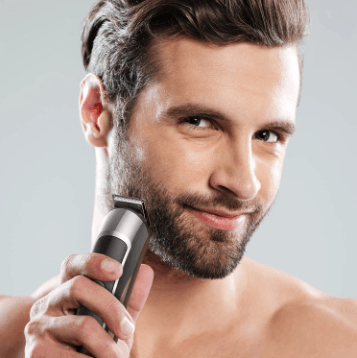 HATTEKER Pro Clipper Full Body Trimmer Razor 6 In 1 Beard Shaver Nose trimmer - HATTEKER