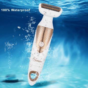 HATTEKER 6 In 1 Multifunctional Epilator Waterproof Electric Hair Trimmer Battery Painless Hair Remover Body Nose Trimmer 5178 - HATTEKER