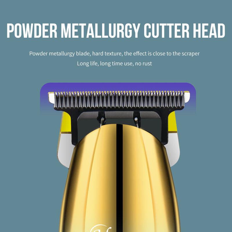 HATTEKER cordless men hair trimmer professional beard electric hair clipper rechargeable - HATTEKER