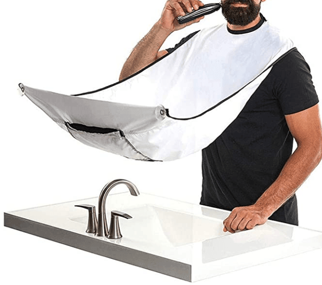 Beard Apron Trimming Catcher Cape for Men - HATTEKER