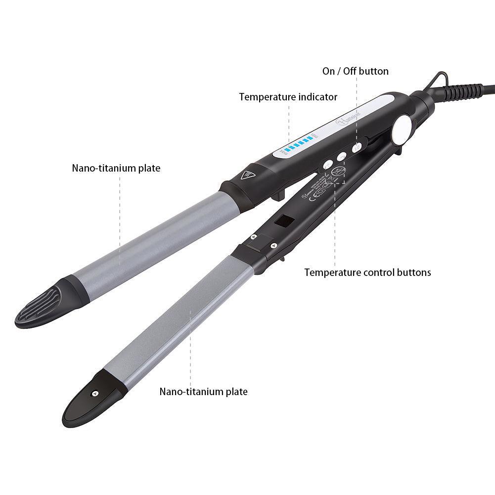 HATTEKER Professional Hair Straightener Multifunctional - HATTEKER