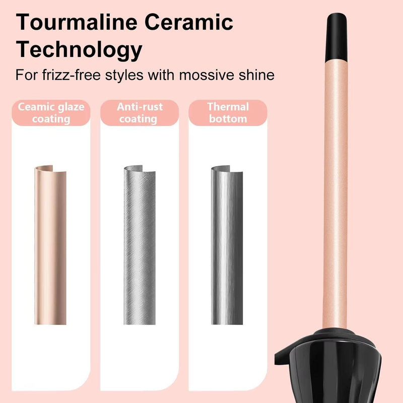 Curling Iron Negative Ion Hair Curler Roller Styling Tool Superfine 9Mm Hair Curling Wool Curler