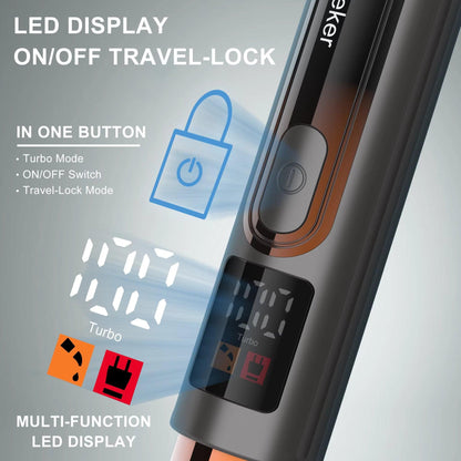 New 4 in 1 Men Personal Groomer Long Detachable Handle Grooming Kit Body Hair Trimmer and Shaver for Men