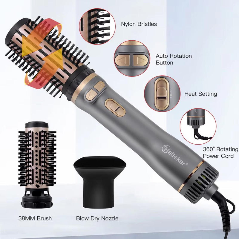 3 in 1 Air Hair Style Curler Styling Tools Hair Dryer Brush Hot Comb Electric Hair Straightener