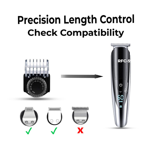 Hatteker RFC-598 replacement adjustable comb compatible small medium heads only accessory