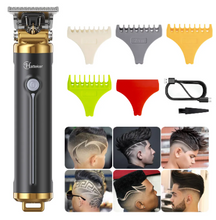 Load image into Gallery viewer, HATTEKER Beard Hair Trimmer for Men Professional Hair Clippers Grooming Cutting Kit Mustache T Blade Trimmer
