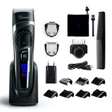 Load image into Gallery viewer, HATTEKER All in One Hair Trimmer Clipper Body Cordless Waterproof RFC69202
