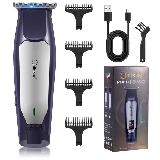 Hatteker HT-6115  MINI Portable Men's Electric Hair Clippers Home Travel Portable Shaving Machine