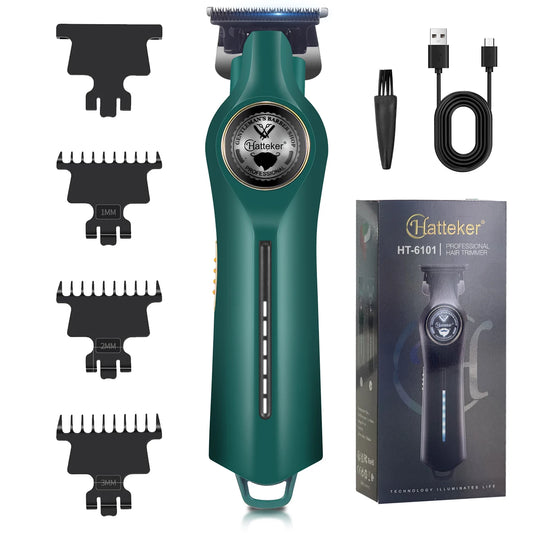 Hatteker New Electric Cordless Men Clippers Professional Hair Clippers Hair Trimmer Tool