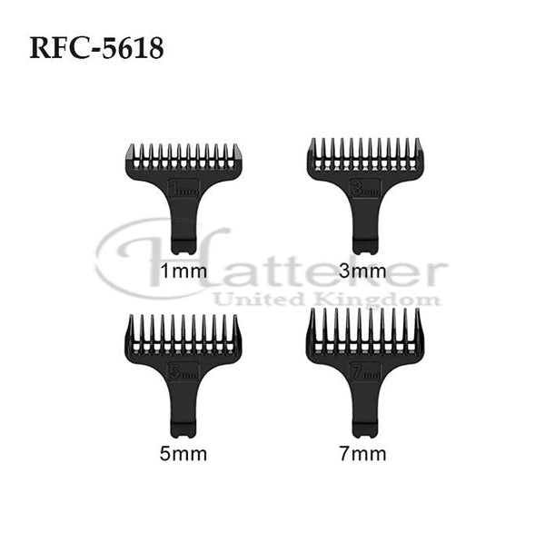 HATTEKER Comb Set Guide 4 PCS HATTEKER RFC-5618 - HATTEKER