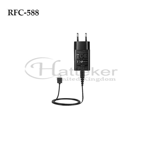 HATTEKER USB And Plug Charger RFC-588 Fast and Reliable Head Charger Compatible for Hatteker Trimmer RFC-588 - HATTEKER