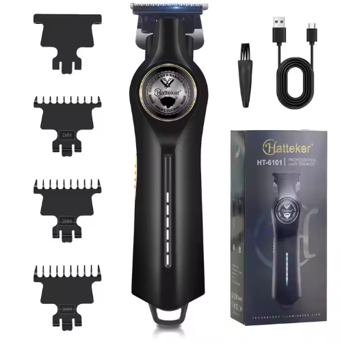 Hatteker New Electric Cordless Men Clippers Professional Hair Clippers Hair Trimmer Tool