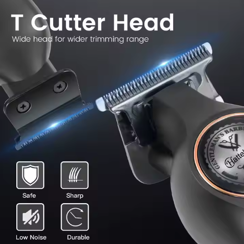 Hatteker New Electric Cordless Men Clippers Professional Hair Clippers Hair Trimmer Tool