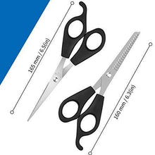 Load image into Gallery viewer, Hair Scissors Set Hairdresser Pet Shearing Scissors, Barbers or Home Use - Stainless Steel - HATTEKER
