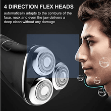Load image into Gallery viewer, Hatteker Electric Razor Professional Rechargeable Rotary  with Pop-up LED Display - HATTEKER
