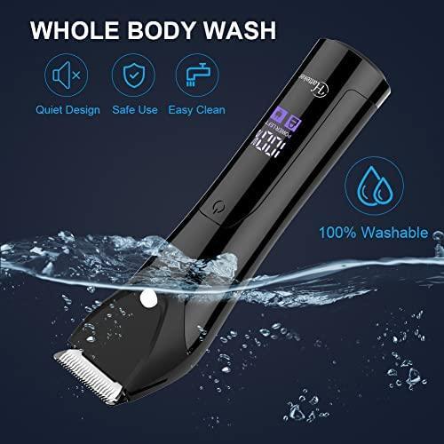 Hatteker Professional Electric Groin Hair Trimmer Below-The-Belt Trimme - HATTEKER