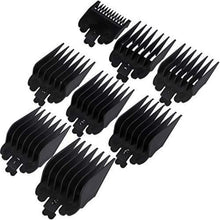Load image into Gallery viewer, 8 Pack Hair Clipper Limit Guide Combs Replacement Guards Set Attachment - HATTEKER
