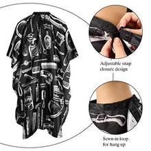 Load image into Gallery viewer, 2 Pieces Hairdressing Cape Salon Barber Cape Waterproof - HATTEKER

