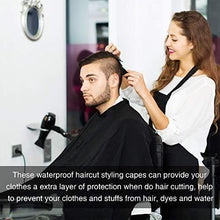 Load image into Gallery viewer, 2 Pieces Hairdressing Cape Salon Barber Cape Waterproof - HATTEKER
