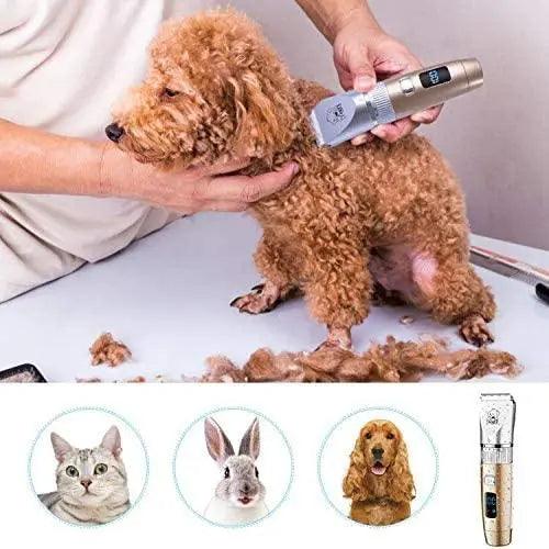 Hatteker Animal Trimmers Kit Professional Cordless Noise Quiet - HATTEKER