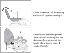 Load image into Gallery viewer, Replacement Razor Shaver Hatteker RSCX-9588/9598/95/7568/9608 - HATTEKER
