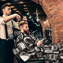 Load image into Gallery viewer, 2 Pieces Hairdressing Cape Salon Barber Cape Waterproof - HATTEKER
