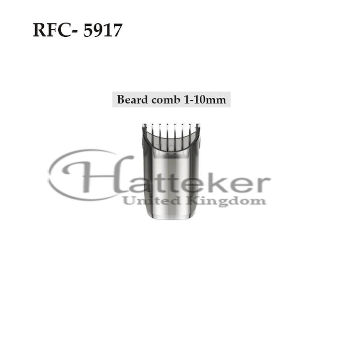 Replaced Comb  Beard comb 1-10mm Adjustable limit comb Model Number: RFC-5917 