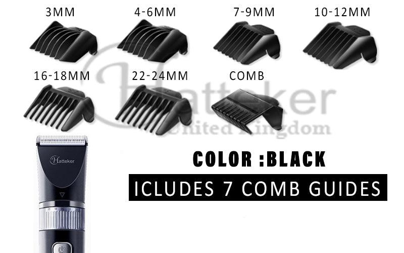 HATTEKER RFC-690 Replacement Comb Set 7 Pcs Guide Adjustable Limit For Hatteker Trimmer  RFC-69001 - HATTEKER