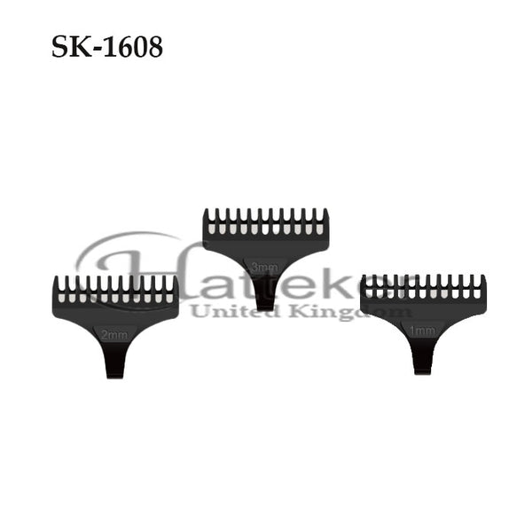 HATTEKER Comb Set Guide 3PCS HATTEKER SK-1608