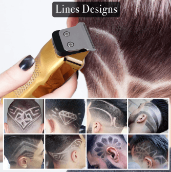 Hatteker Lot 2 Professional Hair clipper Metal Electric Cordless  USB Charging - HATTEKER