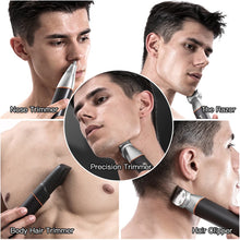 Load image into Gallery viewer, ELECTRIC hair clipper waterproof 5 in1 professional trimmer razor beard body hair cutting
