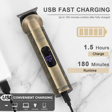 Load image into Gallery viewer, HATTEKER all in one electric hair trimmer 7 blades hair clipper body hair removal baber haircut machine nose
