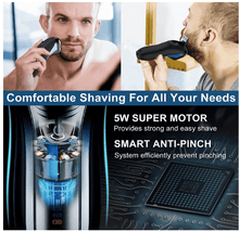 Load image into Gallery viewer, Hatteker Electric Shaver Razor Beard Trimmer for Men Pop-Trimmer Waterproof - HATTEKER
