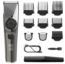 Load image into Gallery viewer, HATTEKER Professional Hair Trimmer Waterproof Men grooming kit Ceramic Blade 30903
