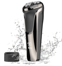 Load image into Gallery viewer, HATTEKER Electric Razor Wet &amp; Dry Mens Electric Shaver with Pop-up 3D Rechargeable Rotary Shaver - HATTEKER

