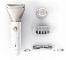 Load image into Gallery viewer, HATTEKER Electric Women Epilator Painless Hair Remover Waterproof USB Charging - HATTEKER
