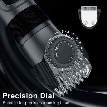 HATTEKER  Hair Clipper  Professional Waterproof grooming kit 3 in1 USB charging Haircut RFC-69503 - HATTEKER