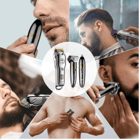 Beard trimmer nose shop hair