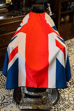 Load image into Gallery viewer, ENGLISH FLAG Barber Cape Hair Cutting Cape Waterproof Professional - HATTEKER
