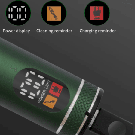 HATTEKER T-blade Hair Clippers 2 in 1 Nose trimmer Electric Hair Cut Machine Cordless - HATTEKER