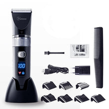 Load image into Gallery viewer, HATTEKER Professional Electric Hair Clipper Waterproof LED Display RFC-69001 - HATTEKER
