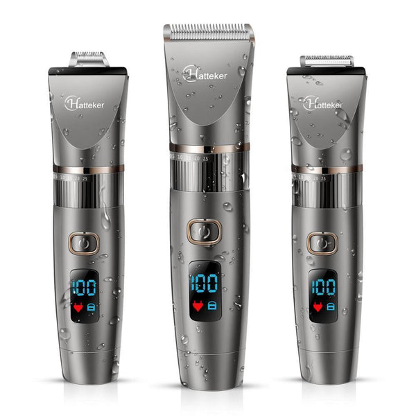 HATTEKER 3 in 1 Professional Hair Clipper Waterproof RFC-69031 - HATTEKER