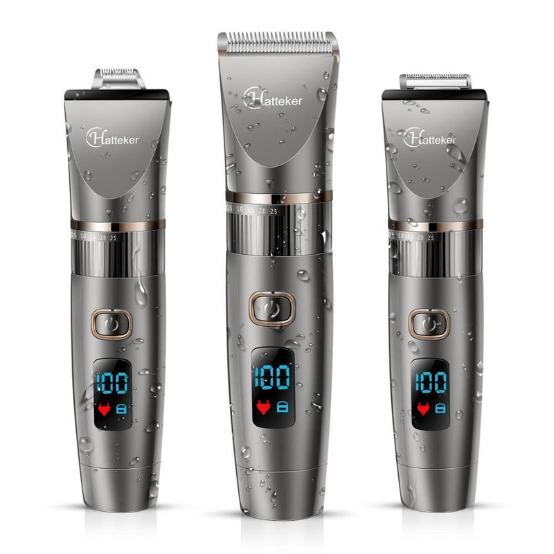HATTEKER 3 in 1 Professional Hair Clipper Waterproof RFC-69031 - HATTEKER
