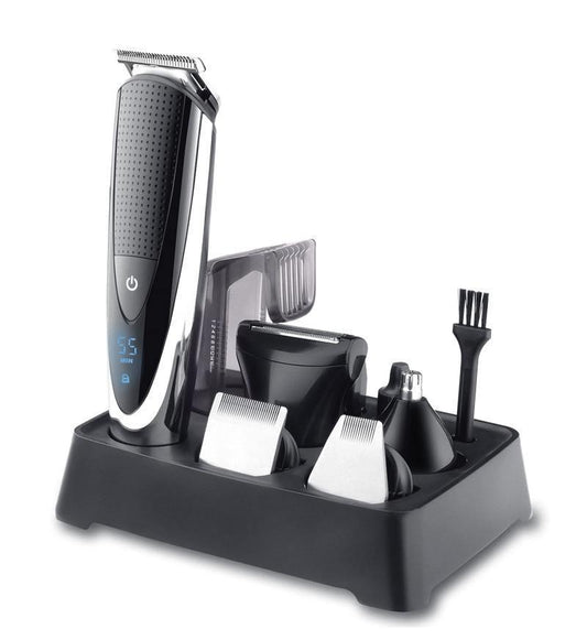 HATTEKER Professional Hair Clipper for Men Rechargeable razor 5 in 1 RFC-598 - HATTEKER