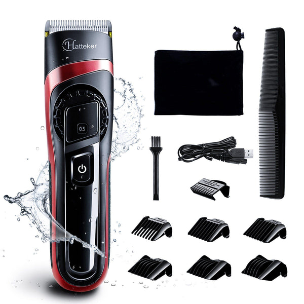 HATTEKER Professional Hair clippers Rechargeable Electric Hair Trimmer 692A - HATTEKER