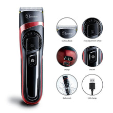 Load image into Gallery viewer, HATTEKER Professional Hair clippers Rechargeable Electric Hair Trimmer 692A - HATTEKER
