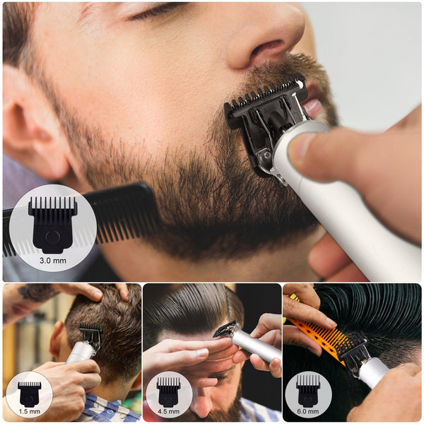 HATTEKER Professional Hair Clipper Trimmer for Men Beard - HATTEKER