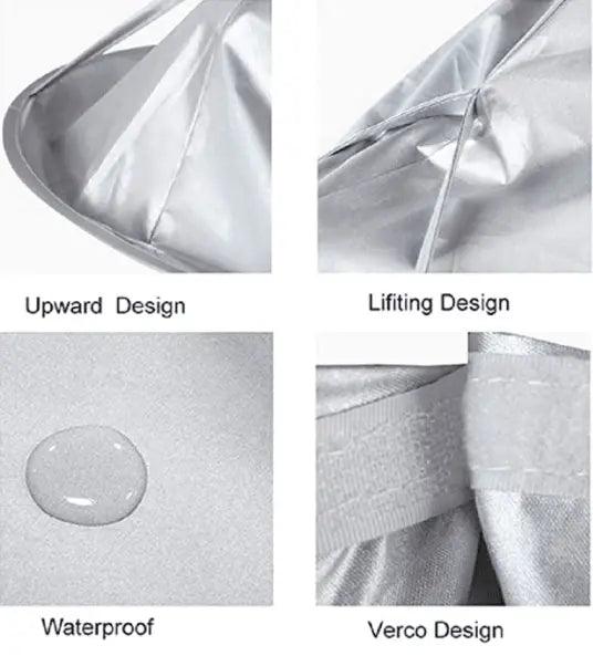 Hair Cutting Cloak Umbrella Cape - HATTEKER